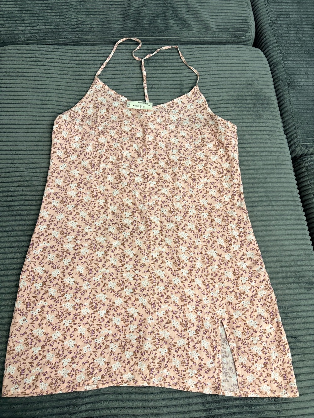 Aeropostle Floral Slip Dress - Pink Floral